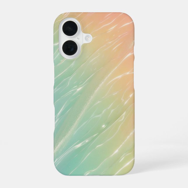 Coque iPhone 16 Glitter Streamline Phone Case (Verso)