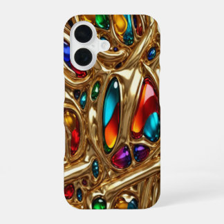 Coque iPhone 16 Golden Gem #9 - iPhone 16 Coques
