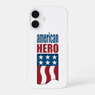 Coque iPhone 16 Héros Américain Anciens Combattants