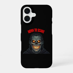 Coque iPhone 16 Horreur d'Halloween