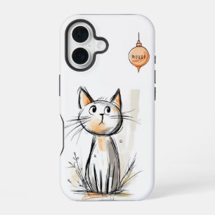 Coque iPhone 16 Illustration de chats doux