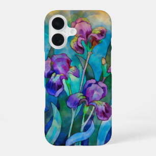 Coque iPhone 16 Imaginaire Irises