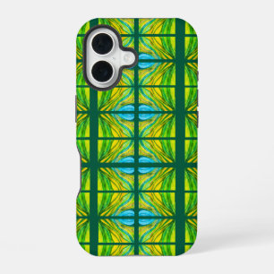 Coque iPhone 16 Inspirations du désert vert