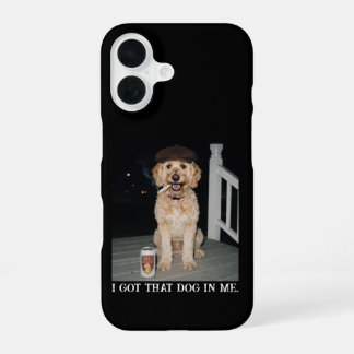 Coque iPhone 16 J'ai Ce Chien En Moi, Mème Drôle De Golden Doodle