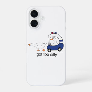 Coque iPhone 16 J'Ai Trop Mal Drôle L'Humour De La Police Des Oies