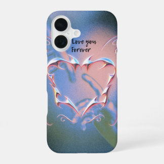 Coque iPhone 16 Je t'aime pour toujours