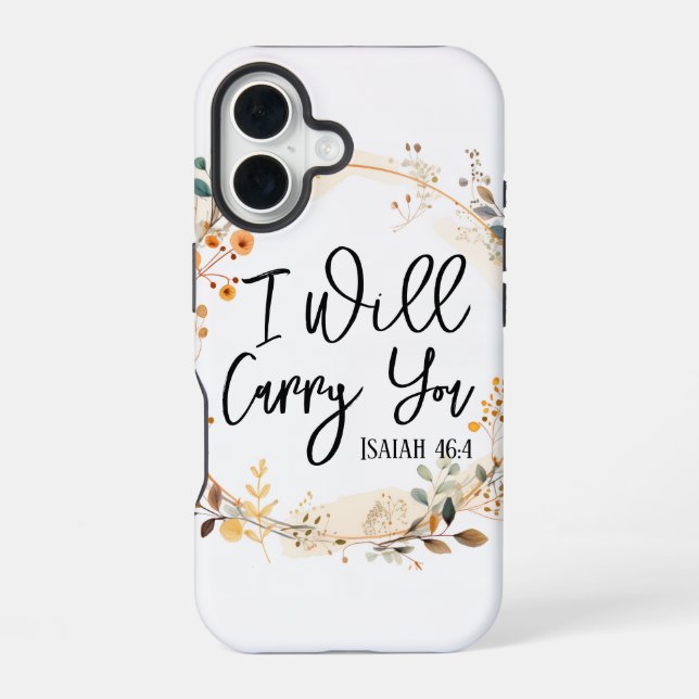 Coque iPhone 16 Je Vais Vous Porter (Verso)