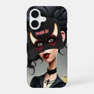 Coque iPhone 16 Jolie fille horrible 