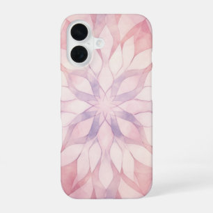 Coque iPhone 16 Kaleidoscope rose