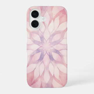 Coque iPhone 16 Kaleidoscope rose