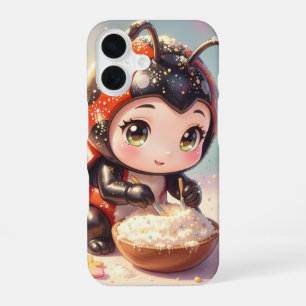 Coque iPhone 16 La coccinelle et le royaume caché du nectar.1