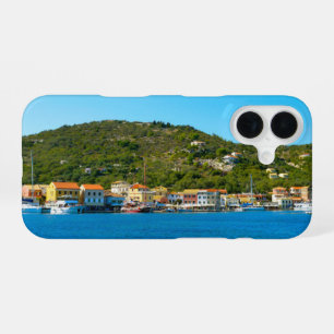 Coque iPhone 16 La côte portuaire d'Antipaxos