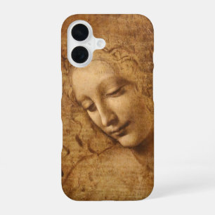 Coque iPhone 16 La Scapigliata de Léonard de Vinci, Tête de femme
