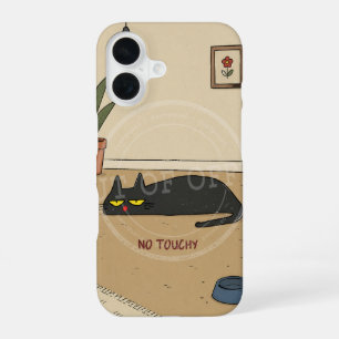 Coque iPhone 16 La Zone "Ne Touchez Pas"