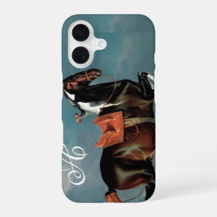 Coque iPhone 16 Le Cheval Pie "Cehero" Cabré Monogramme