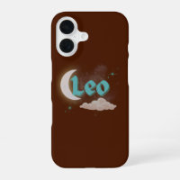 Léo Lune Céleste Nuage Étoiles Astrologie Art