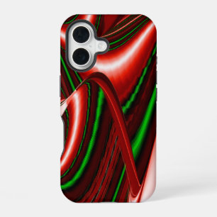 Coque iPhone 16 L'esprit d'amour et d'espoir Abstrait 3D Rainbowar