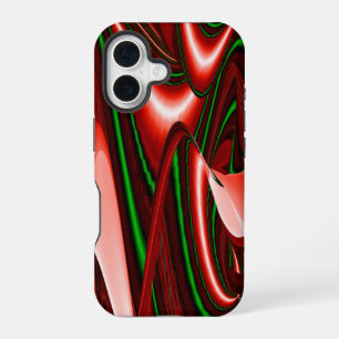 Coque iPhone 16 L'esprit d'amour et d'espoir Abstrait 3D Rainbowar