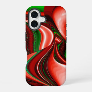 Coque iPhone 16 L'esprit d'amour et d'espoir Abstrait 3D Rainbowar