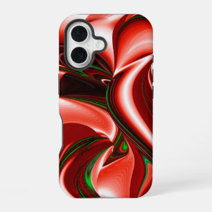 Coque iPhone 16 L'esprit d'amour et d'espoir Abstrait 3D Rainbowar