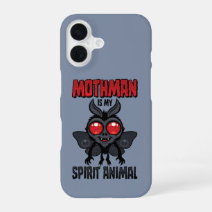 Coque iPhone 16 L'homme-mothique est mon animal spirituel