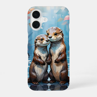 Coque iPhone 16 Loutres