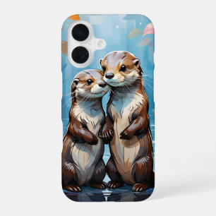 Coque iPhone 16 Loutres