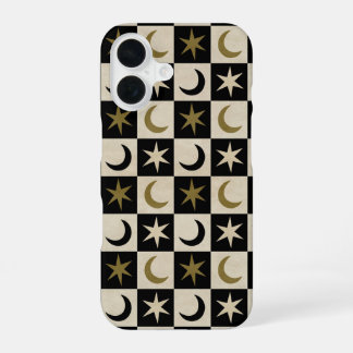 Coque iPhone 16 Lune & Étoiles