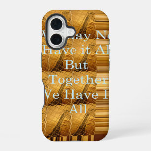 Coque iPhone 16 Message Inspirant avec Motif de Faune Africaine