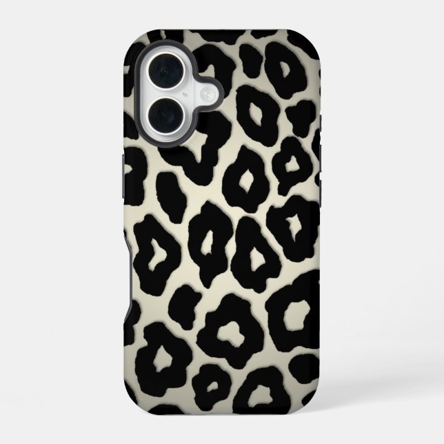 Coque iPhone 16 Mod Leopard (Verso)