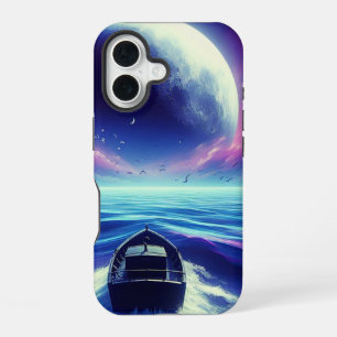 Coque iPhone 16 Montée au clair de lune