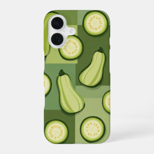 Coque iPhone 16 Motif de courgette vintage