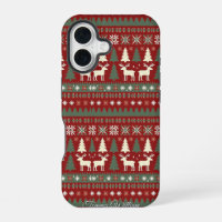 Motif doux de Noël moche