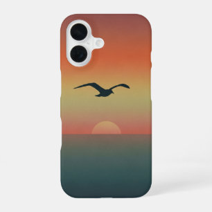Coque iPhone 16 Mouette Rétro