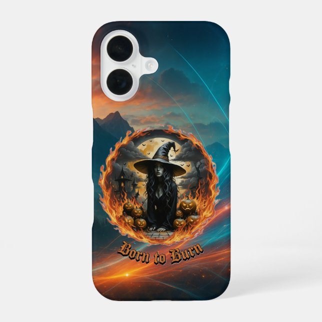 Coque iPhone 16 Né pour Burn Witch coque iphone (Verso)
