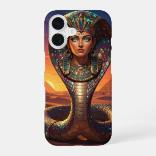 Coque iPhone 16 Oudjat – Déesse cobra égyptienne´7