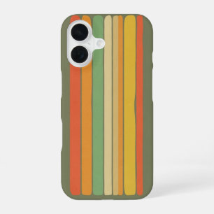 Coque iPhone 16 Panneau à Bandes Verticales