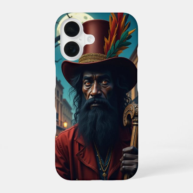 Coque iPhone 16 Papa Legba (Verso)