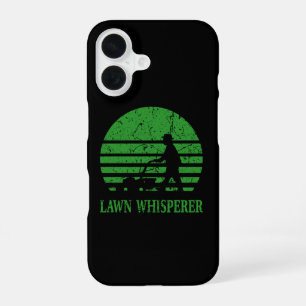 Coque iPhone 16 Pelouse Mower Pelouse Whisperer Gardener Cadeau