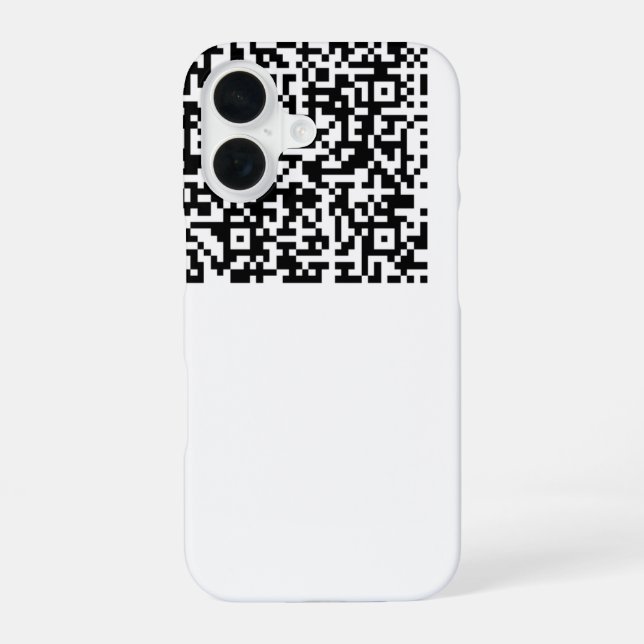 Coque iPhone 16 Personnalisez votre coque iphone d'analyse de code (Verso)