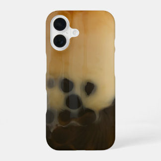 Coque iPhone 16 Photo à thé au lait de Boba