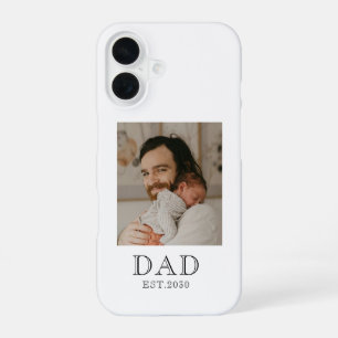 Coque iPhone 16 Photo de papa établi 