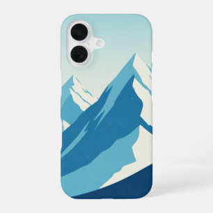 Coque iPhone 16 Pics de gel vintage
