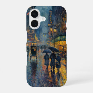 Coque iPhone 16 Pluie de New York