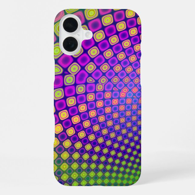 Coque iPhone 16 Plus Coque iphone motif abstrait tendance (Verso)
