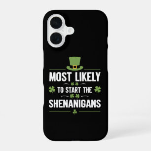 Coque iPhone 16 Plus susceptible de déclencher les Shenanigans St 