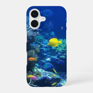 Coque iPhone 16 Poisson tropical coloré Photo sous l'eau