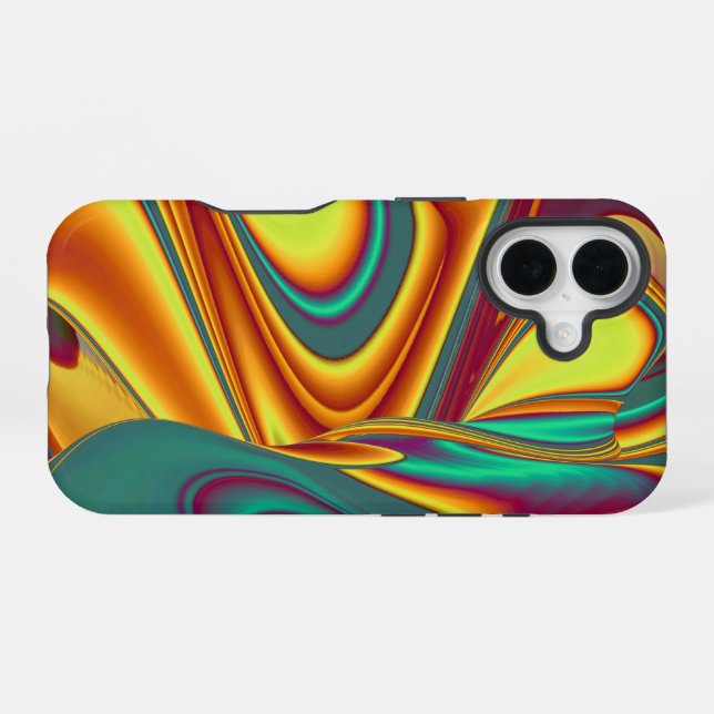 Coque iPhone 16 Printemps Été Automne Fleurs Magie (Verso Horizontal)