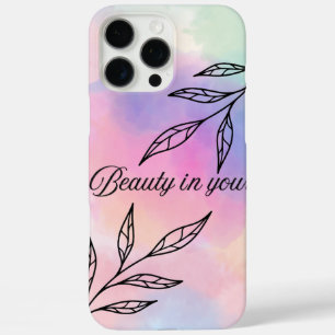 Coque iPhone 16 Pro 'Beauté en Vous' Aesthétique A
