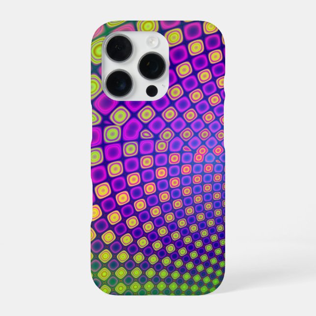 Coque iPhone 16 Pro Coque iphone motif abstrait tendance (Verso)